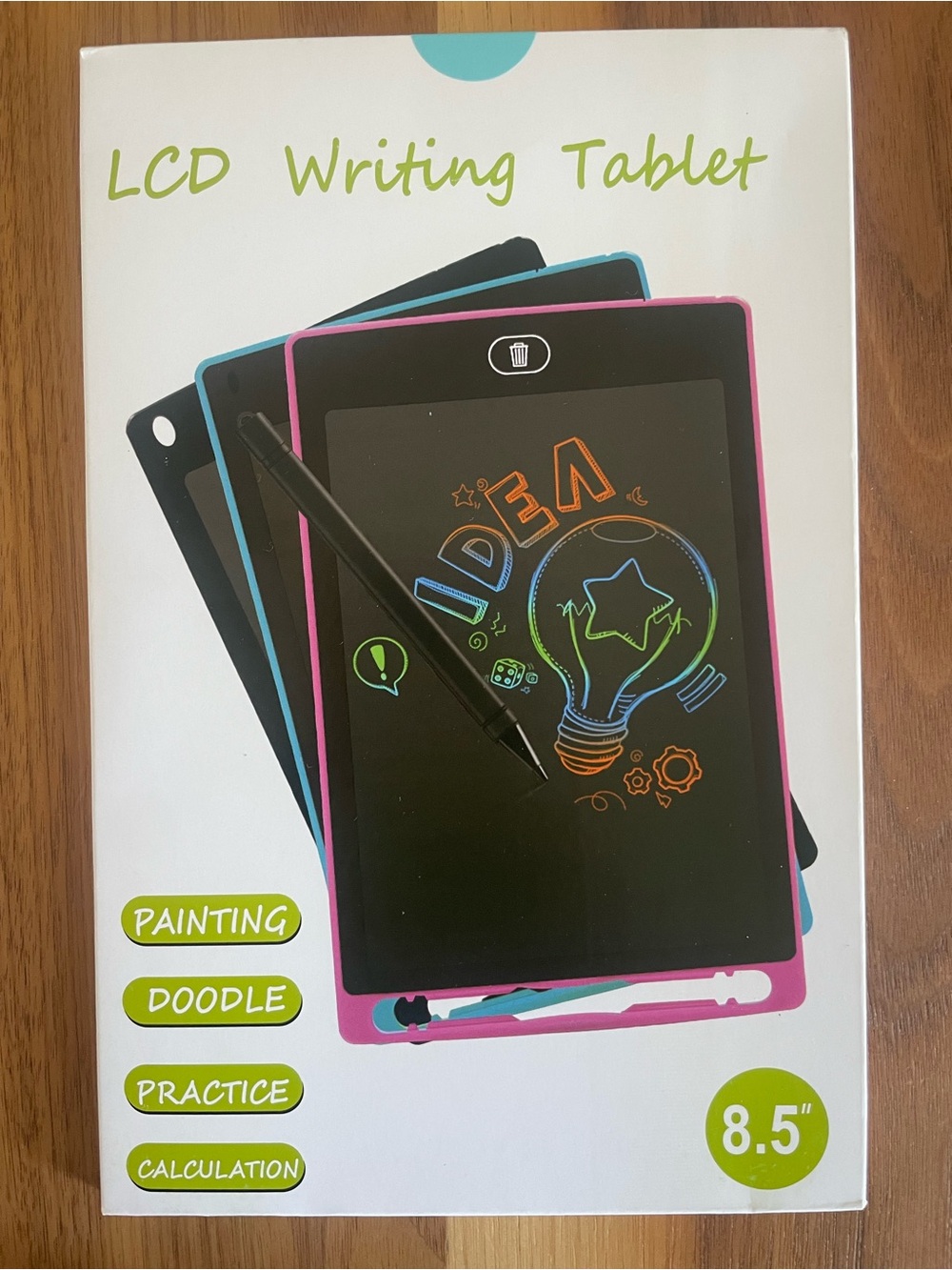 LCD Writing Tablet - Blue Frame (8.5")